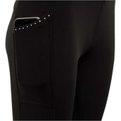 Premiere Pantalon d'Équitation Bellflower Silicone Fond de Peau Noir Premiere Pantalon d'Équitation Bellflower Silicone Fond de Peau Noir