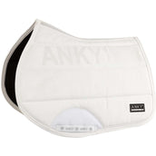ANKY Tapis de Selle Anatomic Tech de Saut Blanc ANKY Tapis de Selle Anatomic Tech de Saut Blanc