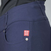 Back on Track Pantalon d'Équitation Julia Full Grip Bleu Back on Track Pantalon d'Équitation Julia Full Grip Bleu