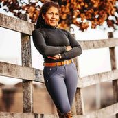 Back on Track Pantalon d'Équitation Julia Full Grip Bleu Back on Track Pantalon d'Équitation Julia Full Grip Bleu