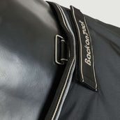 Back on Track Couverture d'Extérieur Obsidian 150g avec Couvre-cou Amovible Noir Back on Track Couverture d'Extérieur Obsidian 150g avec Couvre-cou Amovible Noir