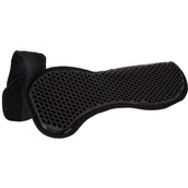 BR Pad en Gel Hexagonal Microfibre Liberté Garrot Noir/Noir BR Pad en Gel Hexagonal Microfibre Liberté Garrot Noir/Noir
