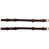 BR Montants Boucle Aveugle et Ronde la Paire Marron/or BR Montants Boucle Aveugle et Ronde la Paire Marron/or