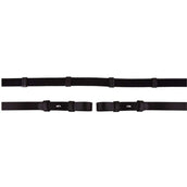 BR Rênes Linge 19mm Blind/Boucle Ronde Noir/Argent BR Rênes Linge 19mm Blind/Boucle Ronde Noir/Argent