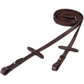 BR Rênes Linge 19mm Blind/Boucle Ronde Marron/or BR Rênes Linge 19mm Blind/Boucle Ronde Marron/or