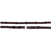 BR Rênes Linge 19mm Blind/Boucle Ronde Marron/Argent BR Rênes Linge 19mm Blind/Boucle Ronde Marron/Argent