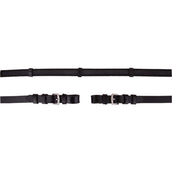 Premiere Rênes 19mm Fermoir Antidérapant Noir Premiere Rênes 19mm Fermoir Antidérapant Noir