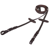 Premiere Rênes 16mm Fermoir Antidérapant Marron Premiere Rênes 16mm Fermoir Antidérapant Marron