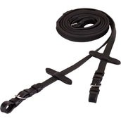 Premiere Rênes Caoutchouc 16mm avec Fermeture Boucle Noir Premiere Rênes Caoutchouc 16mm avec Fermeture Boucle Noir