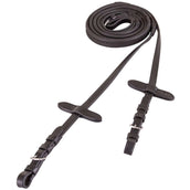 Premiere Rênes Caoutchouc 13mm avec Fermeture Boucle Noir Premiere Rênes Caoutchouc 13mm avec Fermeture Boucle Noir