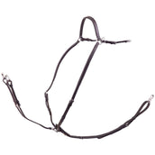 BR Collier de Chasse Rayleigh avec Sangles de Selle et Élastique Noir/Argent BR Collier de Chasse Rayleigh avec Sangles de Selle et Élastique Noir/Argent