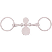 BR Mors Fermé Cuillère Massif 18mm Double Brisure RVS BR Mors Fermé Cuillère Massif 18mm Double Brisure RVS