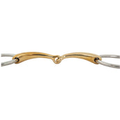 BR Mors de Filet Caoutchouc Soft Contact Courbé 16mm BR Mors de Filet Caoutchouc Soft Contact Courbé 16mm