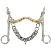 BR Mors de Dressage Soft Contact Cisailles Basses 140mm 12mm BR Mors de Dressage Soft Contact Cisailles Basses 140mm 12mm