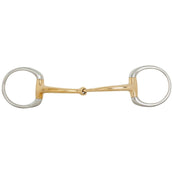 BR Mors de Filet Soft Contact Mors à Olives Courbé 10mm BR Mors de Filet Soft Contact Mors à Olives Courbé 10mm