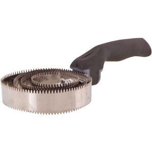 Premiere Etrille Soft Grip avec 4 Lames Acier Inoxydable Noir Premiere Etrille Soft Grip avec 4 Lames Acier Inoxydable Noir