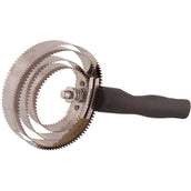 Agradi Etrille Métal Spirale avec Poignée Plastique Noir Agradi Etrille Métal Spirale avec Poignée Plastique Noir