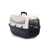 Beeztees Panier de Voyage Gypsy crème Anthracite Beeztees Panier de Voyage Gypsy crème Anthracite