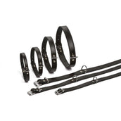 Beeztees Collier Cuir Noir Beeztees Collier Cuir Noir