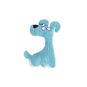 Beeztees Doudou Dog Luz Tissu Côtelé Bleu Beeztees Doudou Dog Luz Tissu Côtelé Bleu
