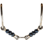 BR Mors de Filet Sweet Iron Cherry Roller Double Brisure 14mm BR Mors de Filet Sweet Iron Cherry Roller Double Brisure 14mm