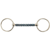 BR Mors de Filet Sweet Iron Cherry Roller Barre 14mm BR Mors de Filet Sweet Iron Cherry Roller Barre 14mm