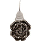 Premiere Cravache de Dressage Flower Noir/Métal Premiere Cravache de Dressage Flower Noir/Métal