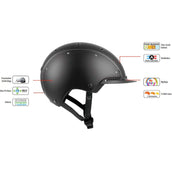 Casco Bombe Champ-3 Gunmetal Casco Bombe Champ-3 Gunmetal