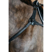 Dyon Collier de Chasse 5 points New English avec Élastique Noir Dyon Collier de Chasse 5 points New English avec Élastique Noir