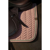 EQUITHÈME Tapis de Selle Softy Jumping Rose Saumon EQUITHÈME Tapis de Selle Softy Jumping Rose Saumon