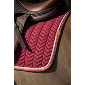 EQUITHÈME Tapis de Selle Softy Jumping Bordeaux EQUITHÈME Tapis de Selle Softy Jumping Bordeaux