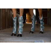 EQUITHÈME Guêtres de Transport Tyrex 600D Vert EQUITHÈME Guêtres de Transport Tyrex 600D Vert