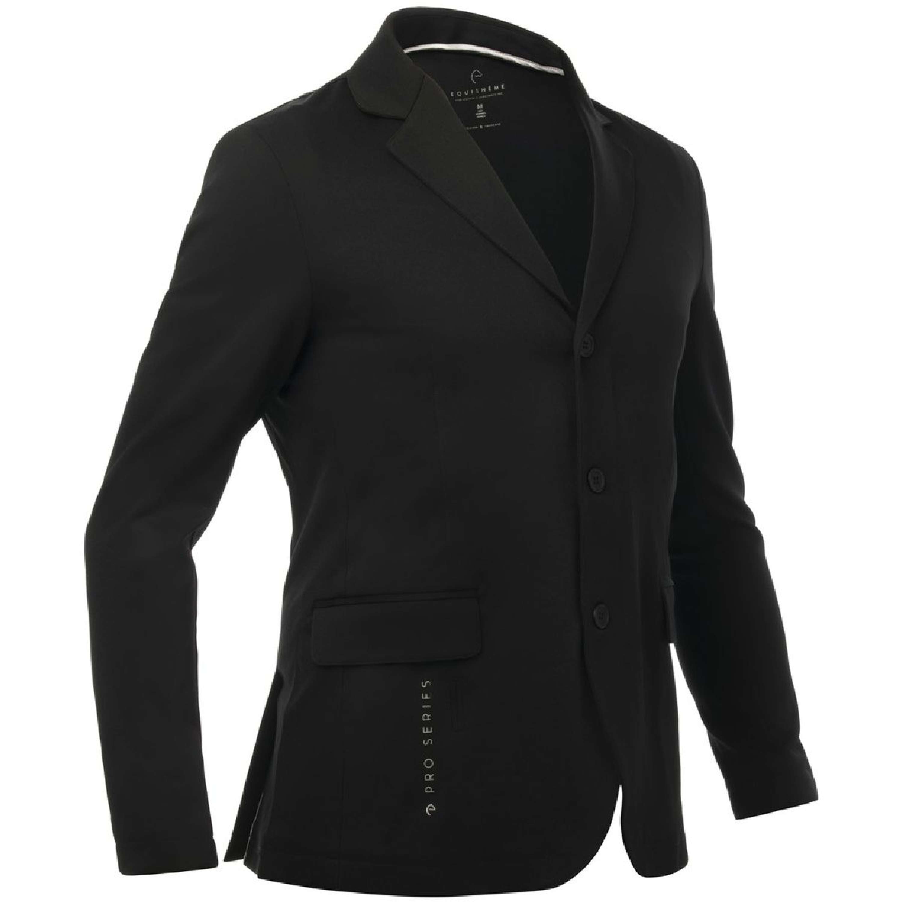 EQUITHÈME Veste de Concours Pro Series Comptair Hommes Noir