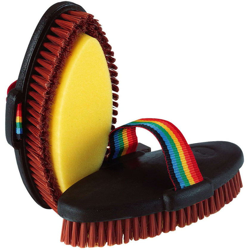 Hippotonic Brosse avec Éponge Arrière en PVC Noir Hippotonic Brosse avec Éponge Arrière en PVC Noir