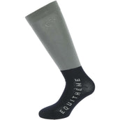 EQUITHÈME Chaussettes d'Équitation Compet Gris/Bleu Marine EQUITHÈME Chaussettes d'Équitation Compet Gris/Bleu Marine