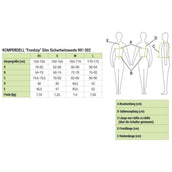 Komperdell Bodyprotector Frontzip Slim Noir Komperdell Bodyprotector Frontzip Slim Noir