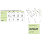 Komperdell Bodyprotector Frontzip Slim Noir Komperdell Bodyprotector Frontzip Slim Noir