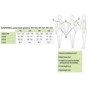 Komperdell Gilet de Protection Junior Noir/Bleu Komperdell Gilet de Protection Junior Noir/Bleu