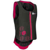 Komperdell Gilet de Protection Junior Noir/Fuchsia Komperdell Gilet de Protection Junior Noir/Fuchsia