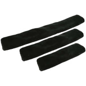 EQUITHÈME Fourrure de Sangle Teddy Noir EQUITHÈME Fourrure de Sangle Teddy Noir