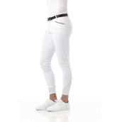 EQUITHÈME Pantalon d'Équitation Lars Silicone Genouillères Homme Blanc EQUITHÈME Pantalon d'Équitation Lars Silicone Genouillères Homme Blanc