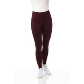 EQUITHÈME Legging d'Équitation Lyly Pull-On Rouge foncé EQUITHÈME Legging d'Équitation Lyly Pull-On Rouge foncé