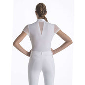 Ego7 T-shirt de Concours Rita Manches Courtes Blanc Ego7 T-shirt de Concours Rita Manches Courtes Blanc