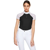 Ego7 T-shirt de Concours Florentine Manches Courtes Noir/Blanc Ego7 T-shirt de Concours Florentine Manches Courtes Noir/Blanc