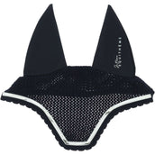 EQUITHÈME Bonnet Anti-Mouches Je Taime Mirror Bleu EQUITHÈME Bonnet Anti-Mouches Je Taime Mirror Bleu