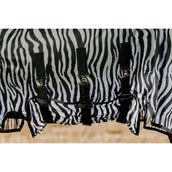 Riding World Couverture Anti-Mouches Belly Mesh Zebra Riding World Couverture Anti-Mouches Belly Mesh Zebra