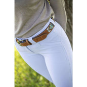 Pénélope Ceinture Pearl Cognac/Turquoise Pénélope Ceinture Pearl Cognac/Turquoise