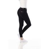 EQUITHÈME Pantalon d'Équitation Belinda Femmes Noir EQUITHÈME Pantalon d'Équitation Belinda Femmes Noir