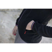 EQUITHÈME Veste Polaire Lena Noir EQUITHÈME Veste Polaire Lena Noir