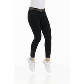 EQUITHÈME Pantalon d'Équitation Kim Organic Cotton Noir EQUITHÈME Pantalon d'Équitation Kim Organic Cotton Noir